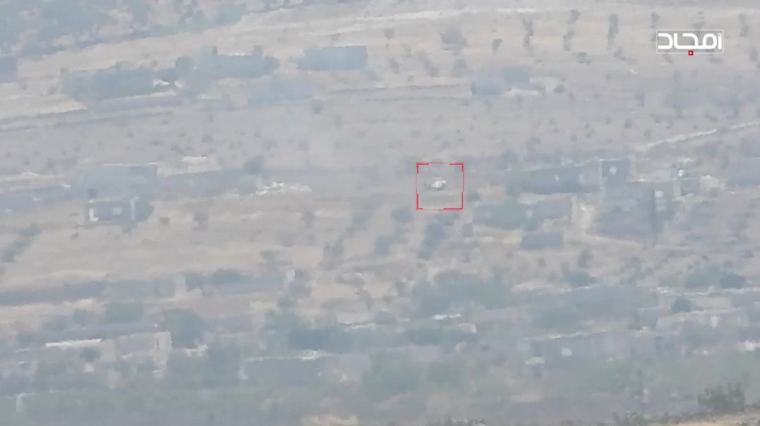 تدمير دبابة لميليشيات الأسد بصاروخ "م.د" جنوب إدلب